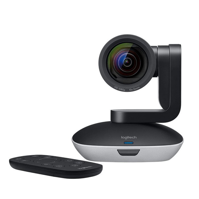 Logitech PTZ Pro 2 Cámara de Videoconferencia Full HD 1080p, Zoom 10x, Negro/Gris Logitech PTZ Pro 2 Cámara de Videoconferencia Full HD 1080p, Zoom 10x, Negro/Gris